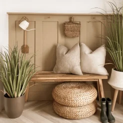 Artificial green and yellow grass, 36″