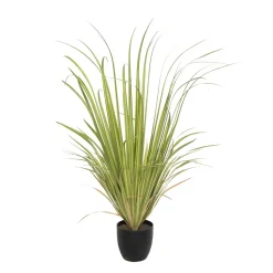 Artificial green and yellow grass, 52″