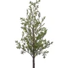 Artificial green pine branch, 46"