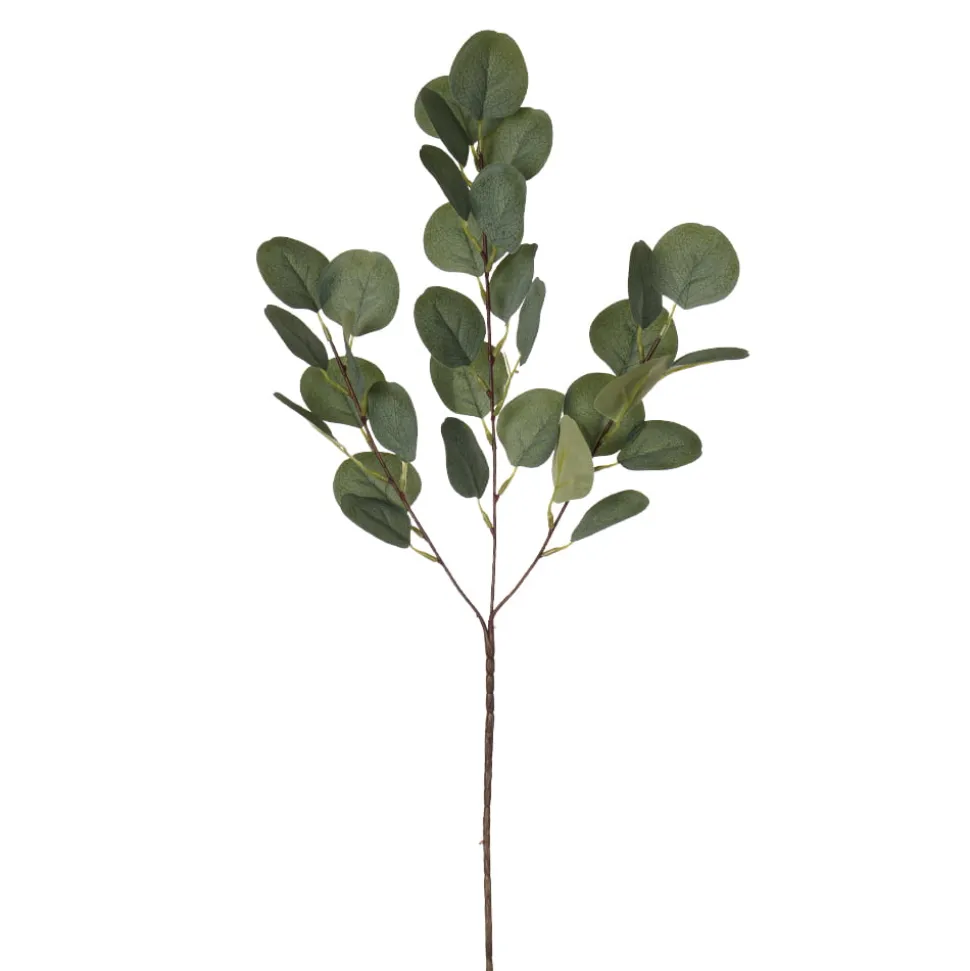 Artificial green round leaf eucalyptus, 26″