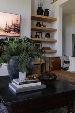 Artificial green round leaf eucalyptus, 26″