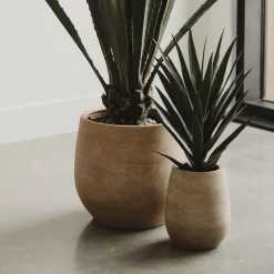 Artificial green yucca, 28″