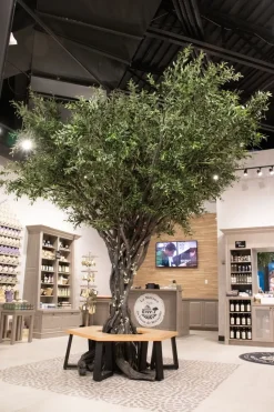 Artificial handmade olive tree