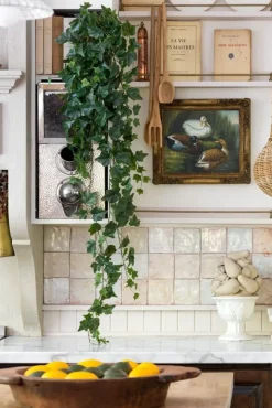 Artificial hanging english ivy, 50″