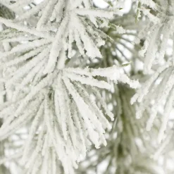 Artificial hanging flocked pine branch, 48