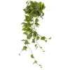Artificial hanging pothos foliage, 48″