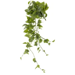Artificial hanging pothos foliage, 48″