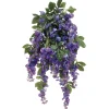 Artificial hanging purple wisteria, 31″