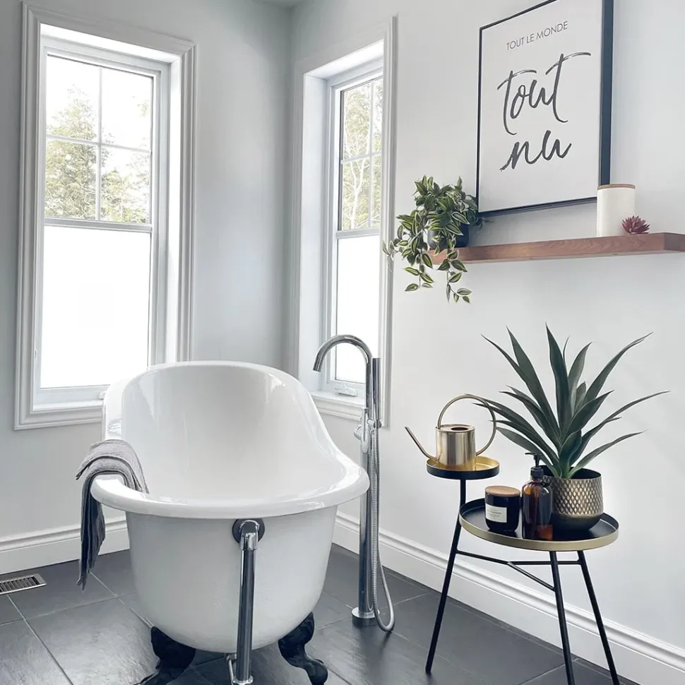 Artificial hanging wandering jew plant, 16″