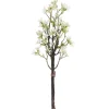 Artificial heptacodium flower branch, 20"