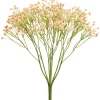 Artificial light pink baby’s breath flower bouquet, 15"