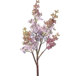 Artificial light purple lilac flower, 27"