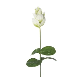 Artificial medinilla magnifica white green flower, 32″