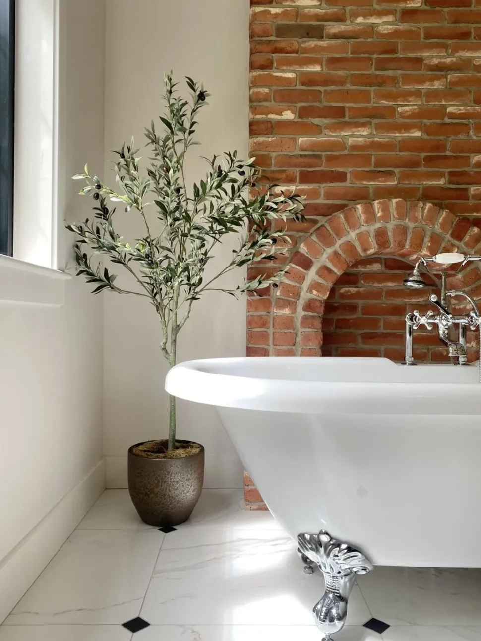 Artificial olive tree, 60"