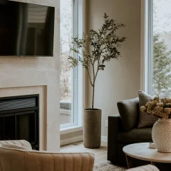 Artificial olive tree, 70"