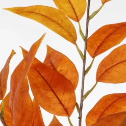 Artificial orange eucalyptus spray, 26″