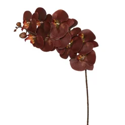 Artificial orange orchid, 30″