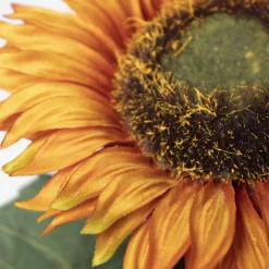 Artificial orange sunflower, 19″