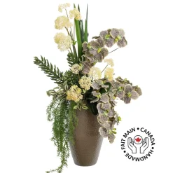 Artificial orchid fall arrangement