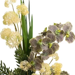 Artificial orchid fall arrangement