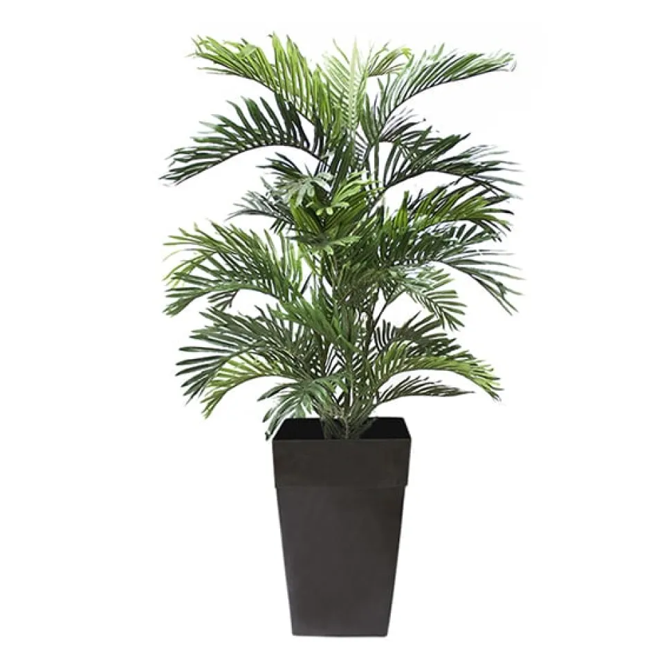 Artificial Outdoor Areca Palm in Pot, 60″