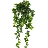 Artificial outdoor hanging ivy, 24"
