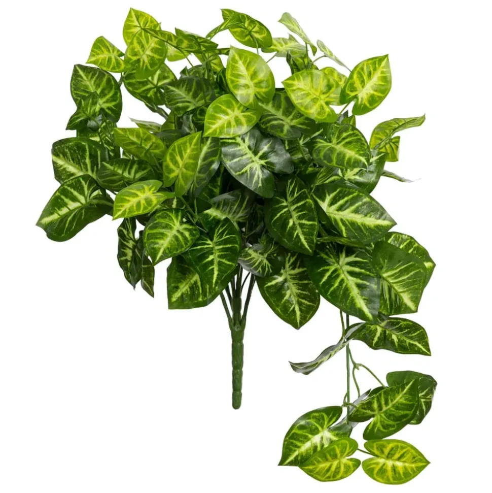 Artificial outdoor nephthytis plant, 21"