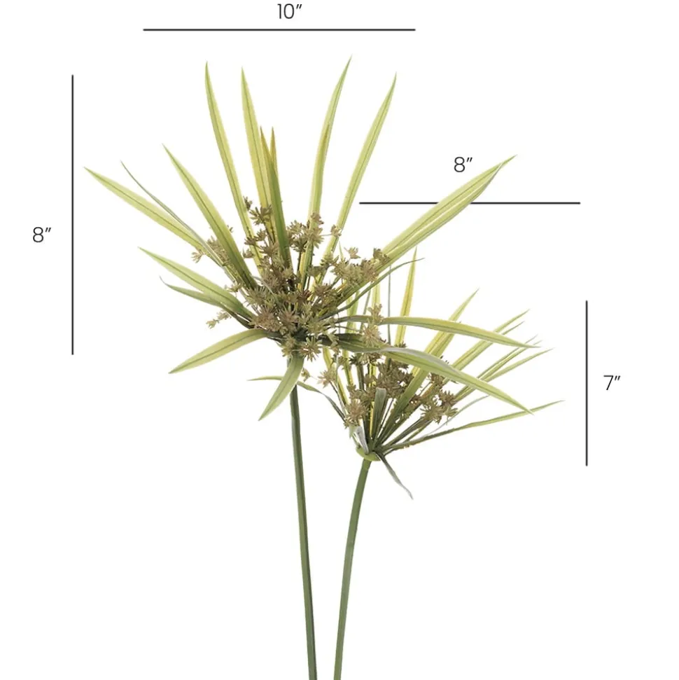Artificial papyrus double stem, 36"