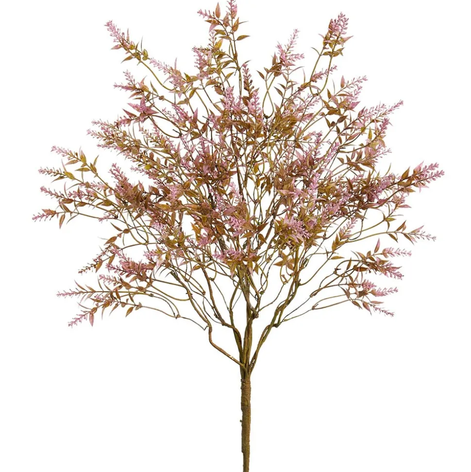 Artificial pink lavender bouquet, 26"