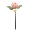 Artificial pink protea king, 16″