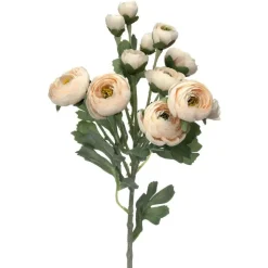 Artificial pink ranunculus, 21"