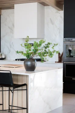 Artificial pittosporum leaf branch, 49″