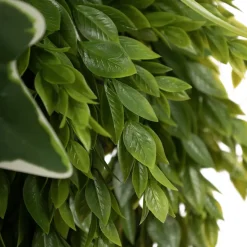 Artificial plant outdoor planter, 52″