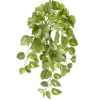 Artificial pothos hanging plant, 23"