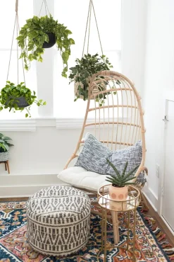 Artificial pothos hanging plant, 23