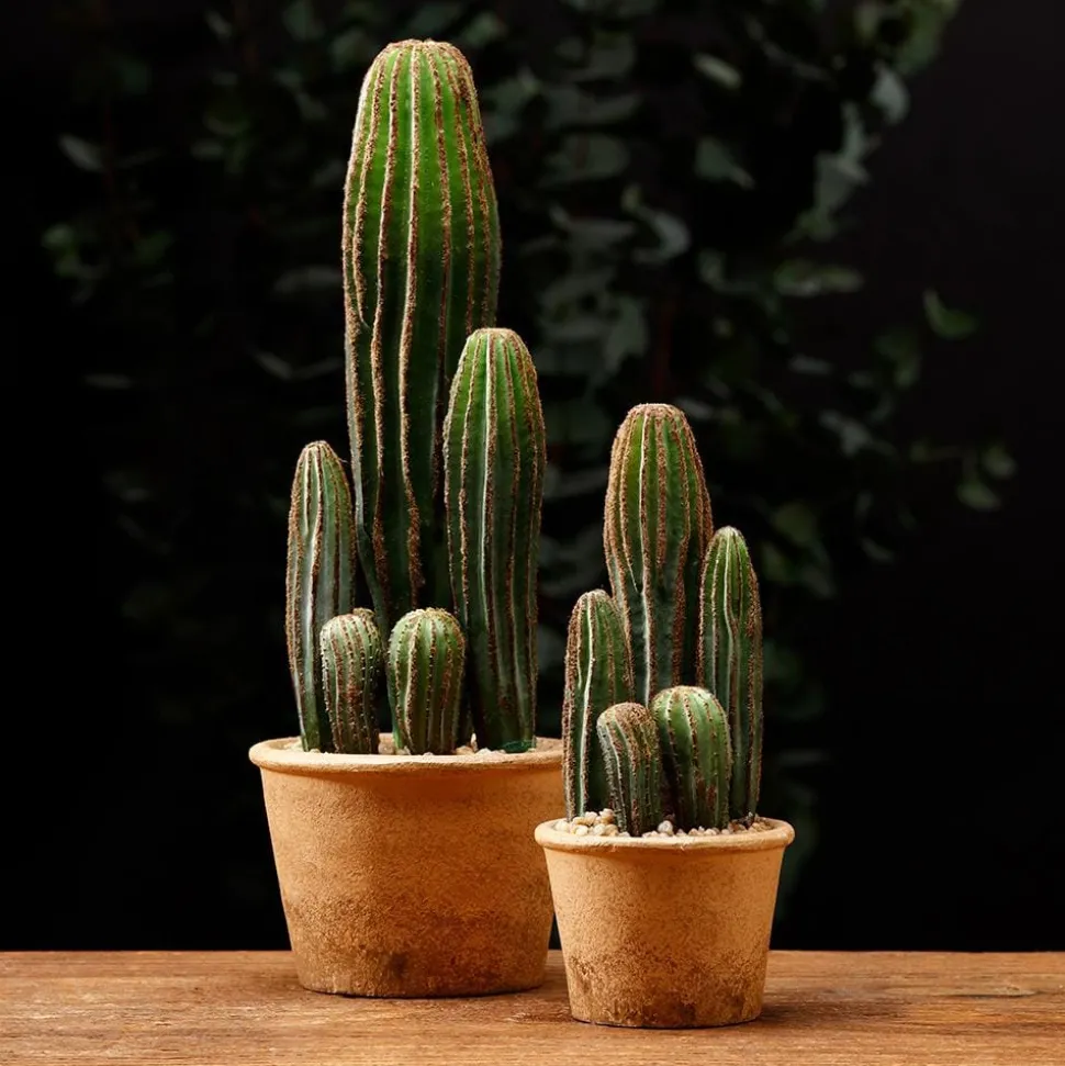 Artificial potted san pedro cactus, 15,5"