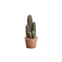 Artificial potted san pedro cactus, 9,5"