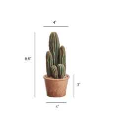 Artificial potted san pedro cactus, 9,5