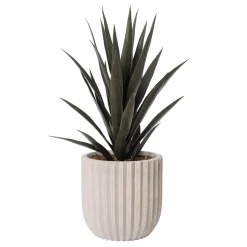 Artificial potted yucca plant, 31 x 16"