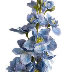 Artificial purple delphinium flower, 34"