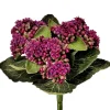 Artificial purple kalanchoe bouquet, 9"