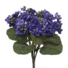 Artificial purple primula flower bouquet