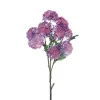 Artificial purple snowball hydrangea, 33"