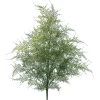 Artificial real-touch asparagus fern stem, 22"