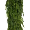 Artificial real-touch dense cypress garland, 72"