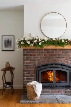 Artificial real-touch dense cypress garland, 72