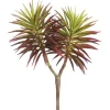 Artificial real-touch spiky senecio, 8"