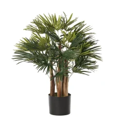 Artificial rhapis palm tree, 28″