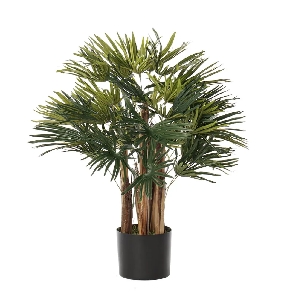 Artificial rhapis palm tree, 28″