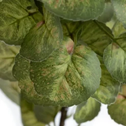 Artificial round leaf spray, 34,5"